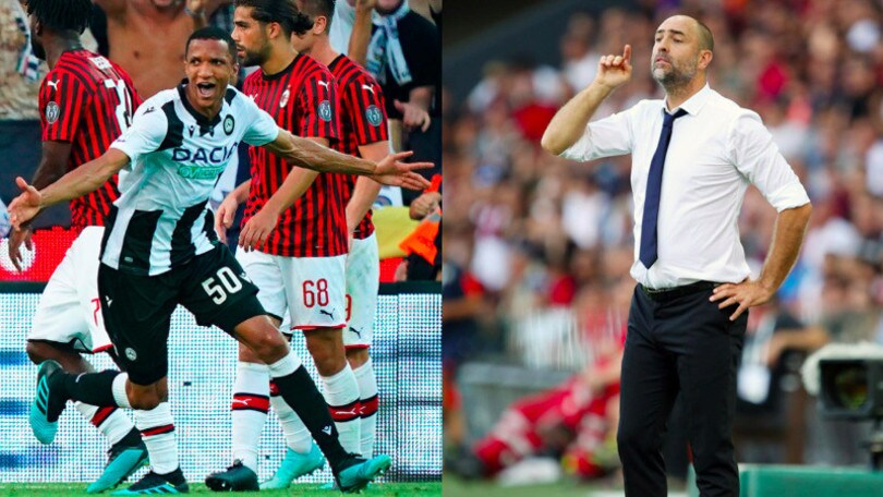Udinese-Milan, Becao regala la vittoria a Tudor