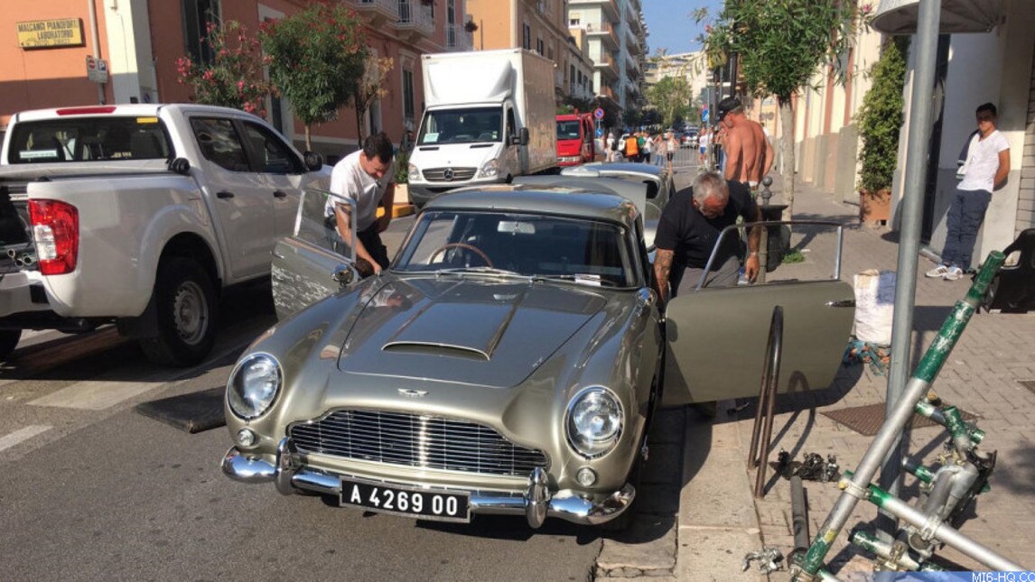 James Bond, a Matera le riprese di "No time to die" con la Aston Martin DB25