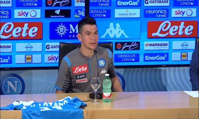 Lozano: "Contento di essere stato la prima scelta del mister"