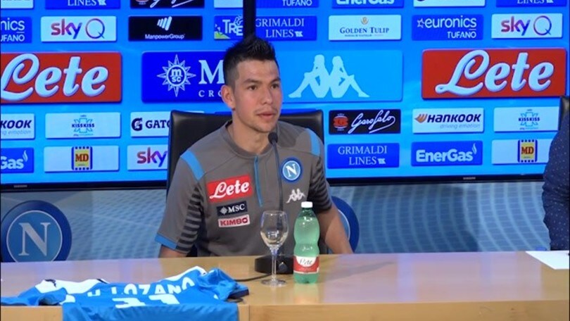 Lozano: "Contento di essere stato la prima scelta del mister"