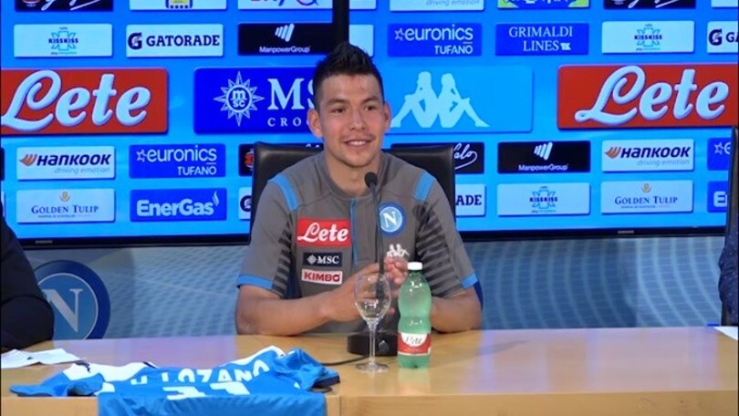 Lozano: "Schierato contro la Juve? Deciderà il mister"