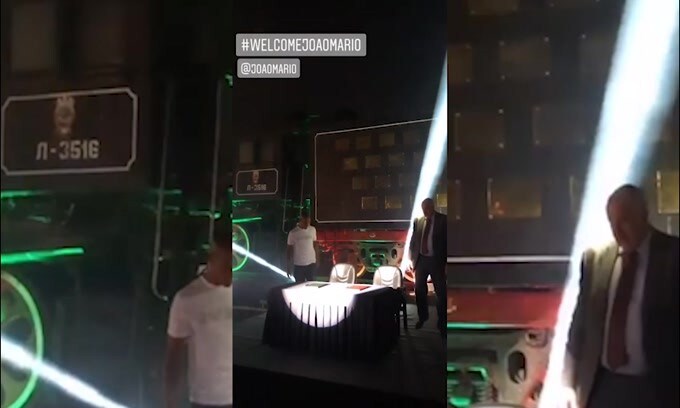 Joao Mario presentato dalla Lokomotiv Mosca