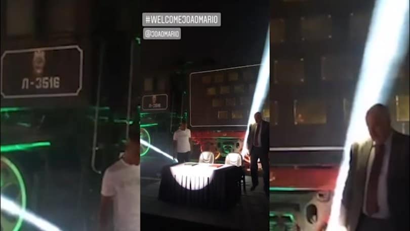 Joao Mario presentato dalla Lokomotiv Mosca