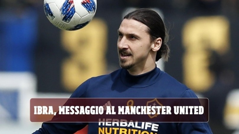 Ibrahimovic: "Se il Manchester United ha bisogno di me sono qui"