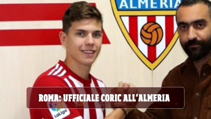 Roma, ufficiale Coric all'Almeria in prestito