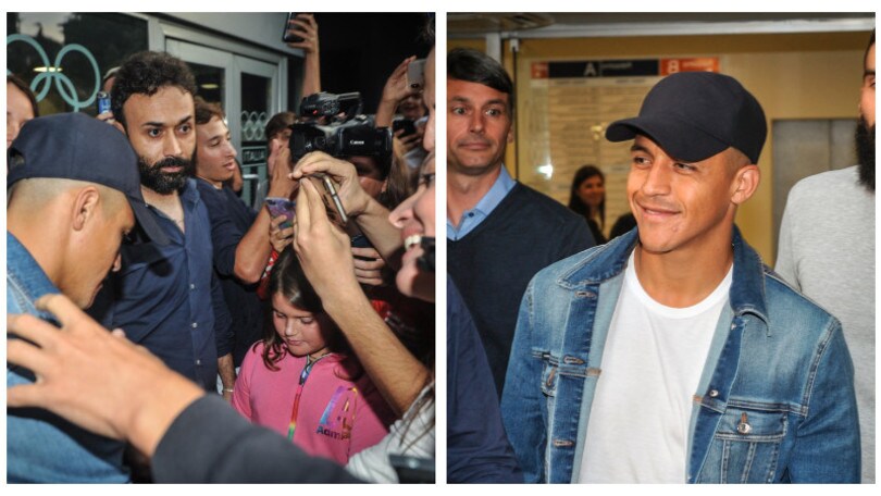 L'Inter abbraccia Sanchez, l'entusiasmo dei tifosi