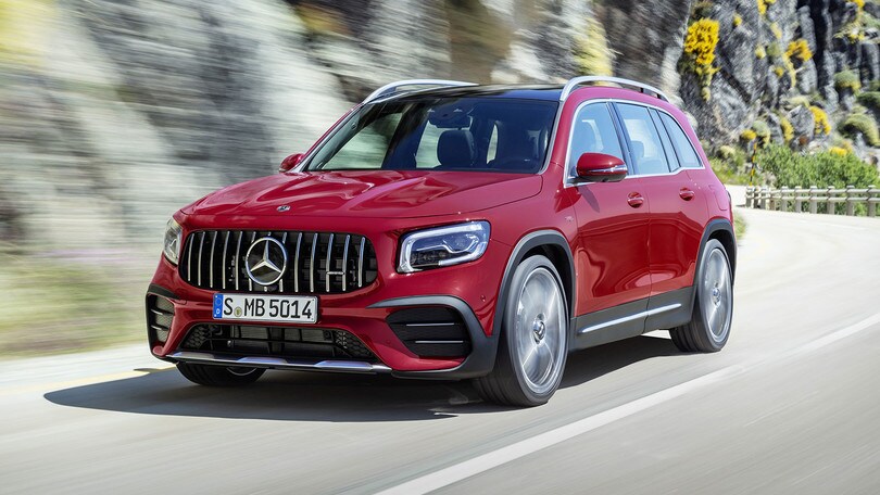 Mercedes AMG GLB35, quando la sportiva è a sette posti
