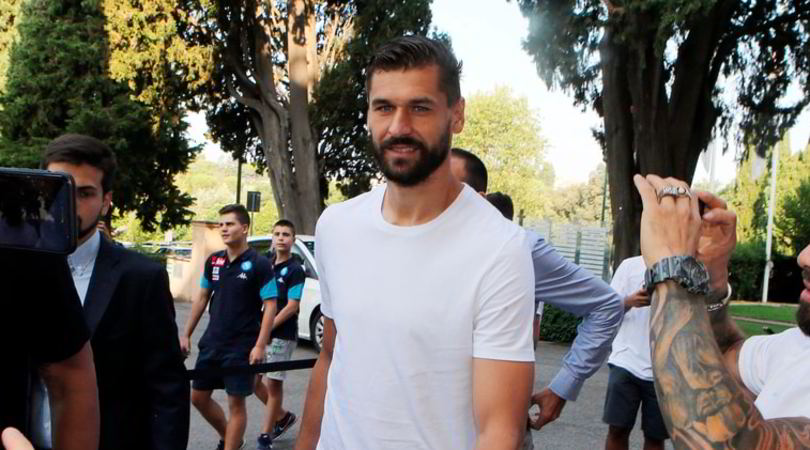 Napoli, ecco Llorente: visite mediche a Villa Stuart