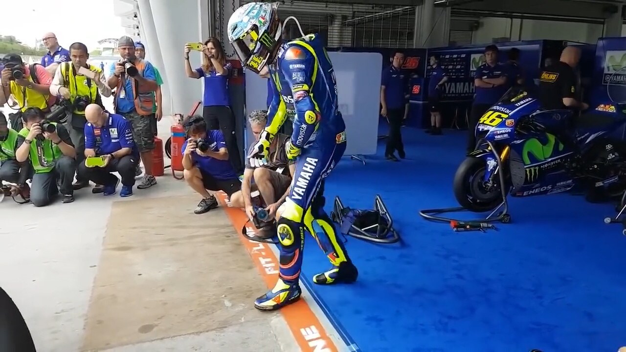 MotoGp, Misano: Rossi soddisfatto dopo i test