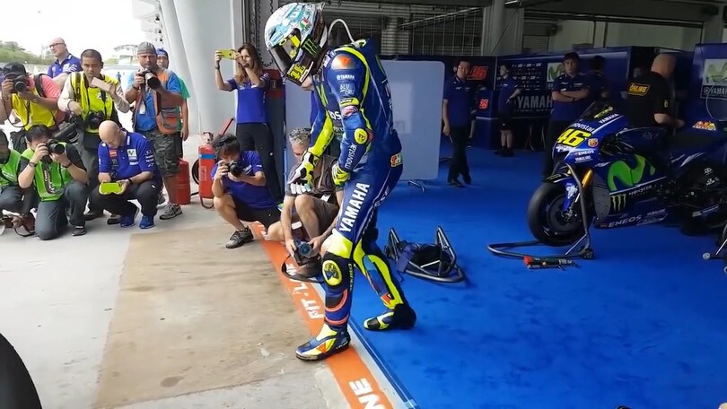 MotoGp, Misano: Rossi soddisfatto dopo i test