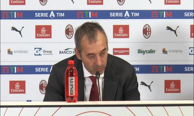 Giampaolo: "Prima del derby pensiamo al Verona"