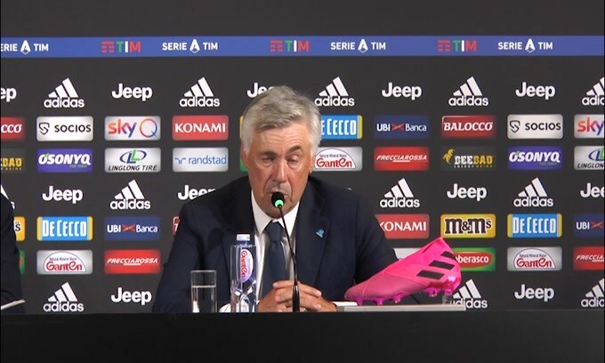 Ancelotti: "Al limite dell'area la marcatura deve essere stretta e feroce"