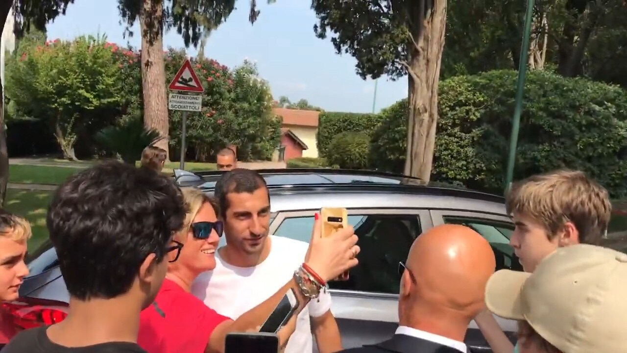 Roma, Mkhitaryan ai test medici
