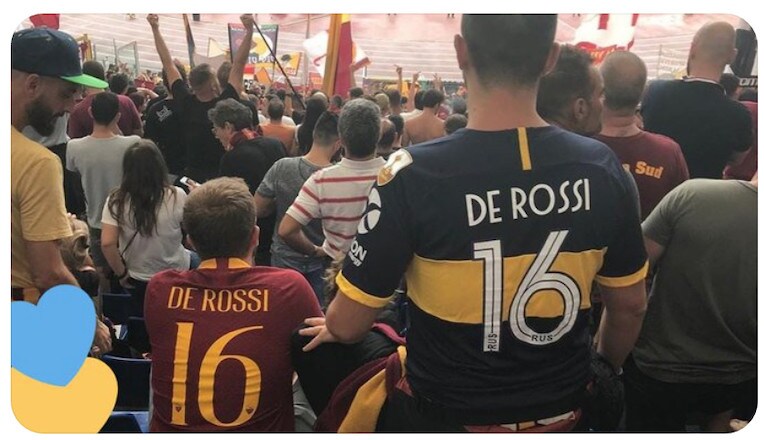 De Rossi eroe dei due mondi: anche al derby di Roma
