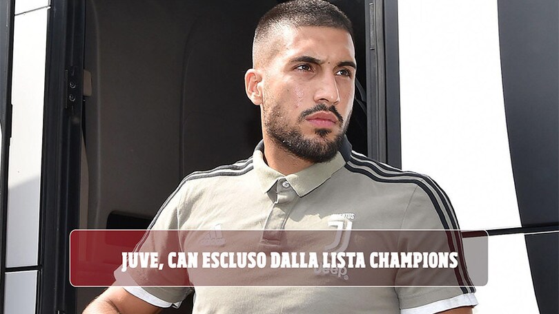 Juve, Can escluso dalla lista Champions: "Sono molto arrabbiato"