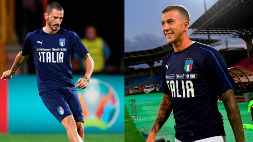 Italia, Bernardeschi e Bonucci pronti per l'Armenia
