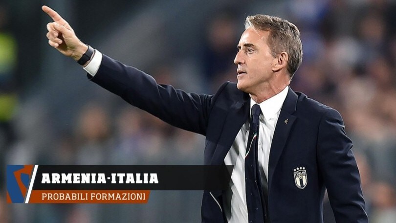 Armenia-Italia, le probabili formazioni