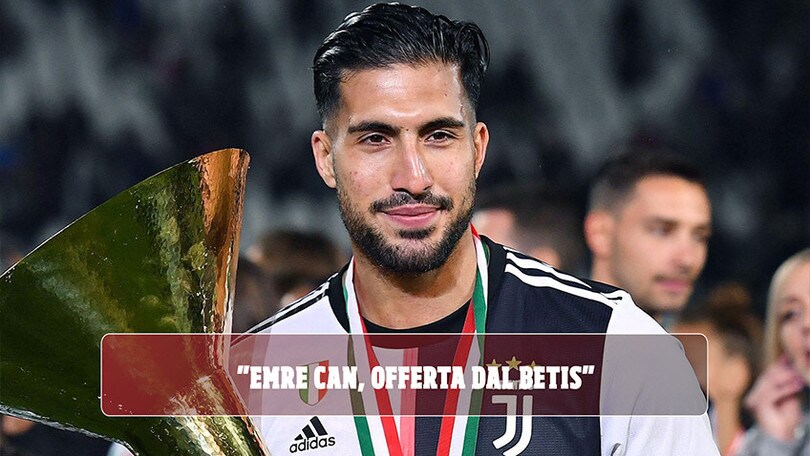 "Emre Can, offerta a sorpresa del Betis Siviglia"