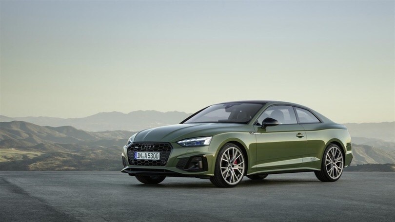 Audi A5 restyling 2020: gli scatti