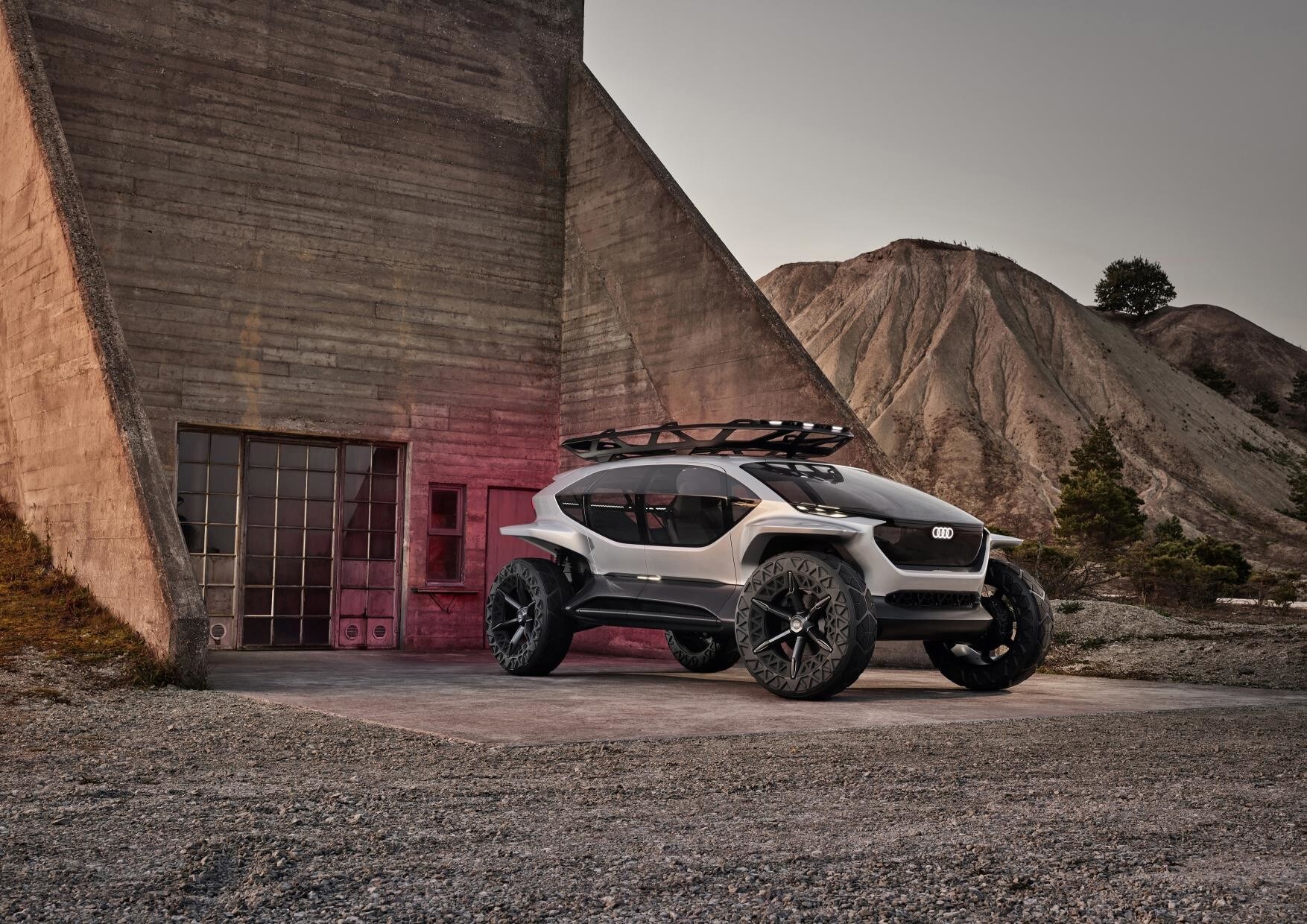Audi AI:TRAIL quattro a Francoforte - FOTO
