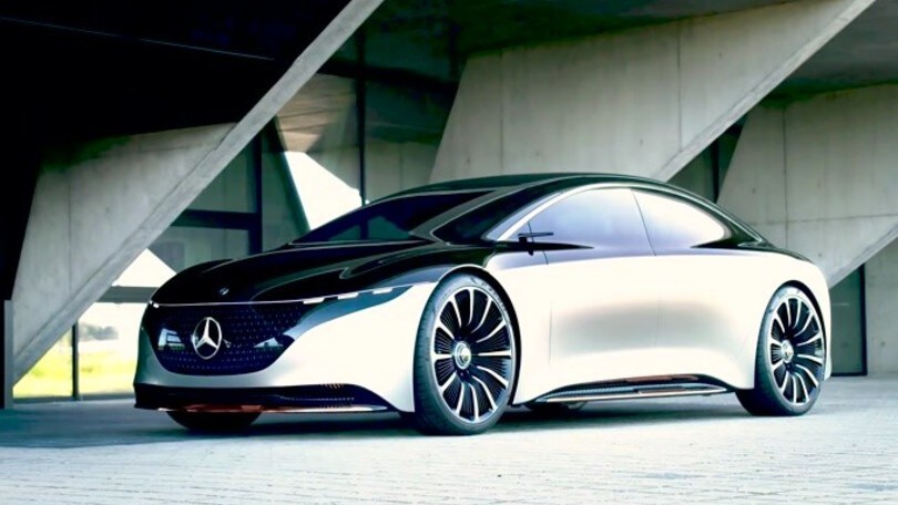 Salone di Francoforte 2019, Mercedes EQS Vision: VIDEO