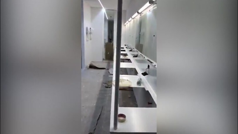 Napoli, la situazione degli spogliatoi