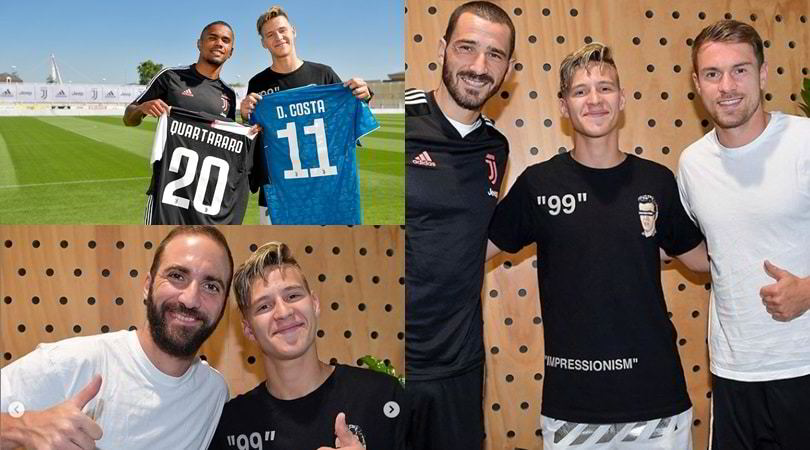 Fabio Quartararo, che sorpresa alla Continassa