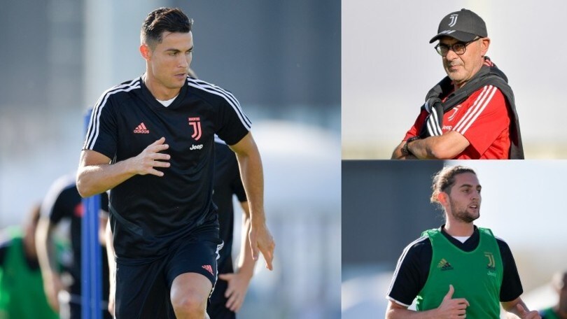 Juve, Sarri al lavoro: si gode un Cristiano Ronaldo da record