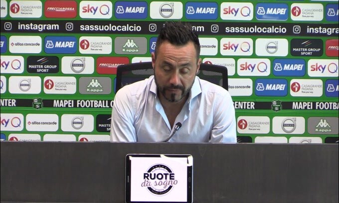 De Zerbi: "Contro la Roma mi aspetto una bella partita"