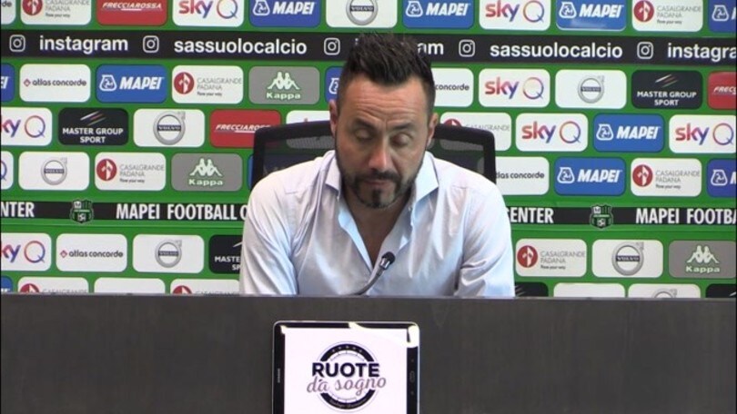 De Zerbi: "Contro la Roma mi aspetto una bella partita"