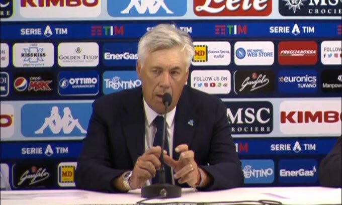 Ancelotti: "Ottimo primo tempo per Lozano"