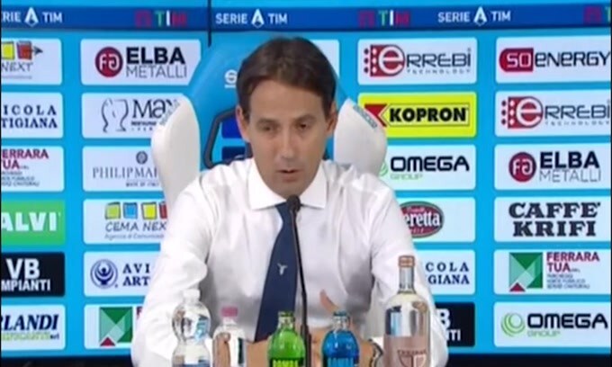 Simone Inzaghi: "Il responsabile sono io"