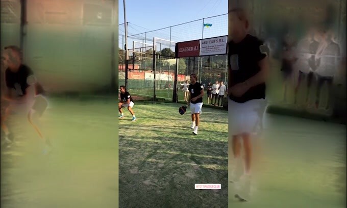 'Totti Paddle Cup', spettacolo per l'ex capitano della Roma