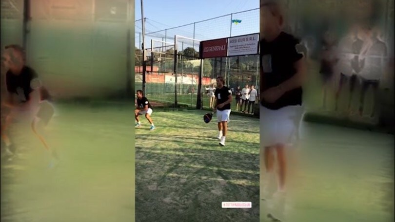 'Totti Paddle Cup', spettacolo per l'ex capitano della Roma