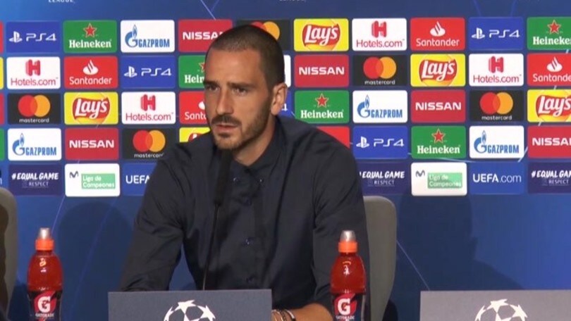 Bonucci: "Con l'Atletico sarà una battaglia"