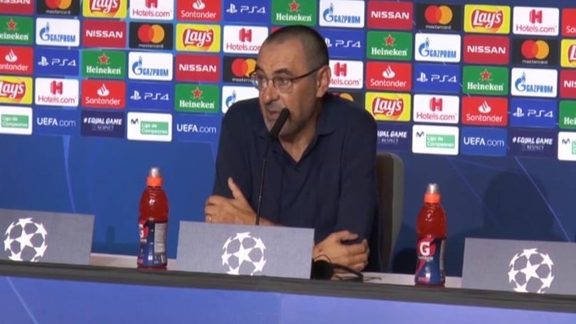 Sarri: "La gara sembrava sotto controllo"