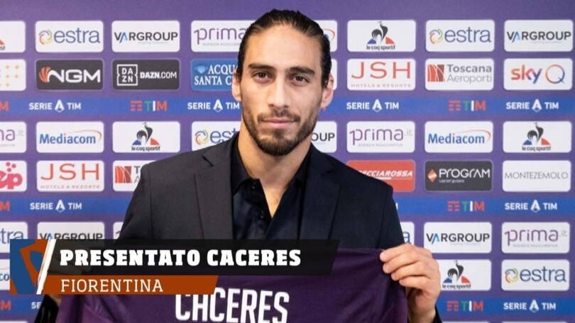 Fiorentina, Caceres si presenta