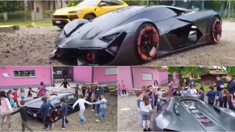 Lamborghini, Urus e Terzo Millennio tra i banchi di scuola