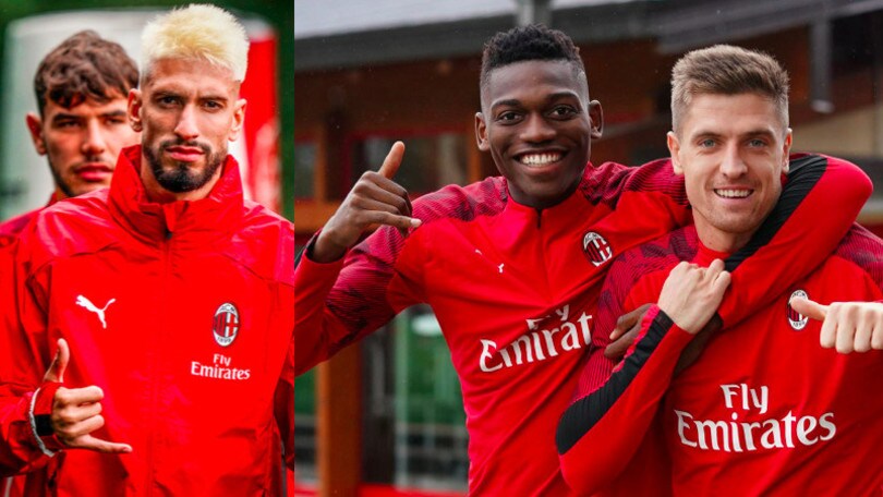 Milan, c’è il derby: clima sereno in allenamento