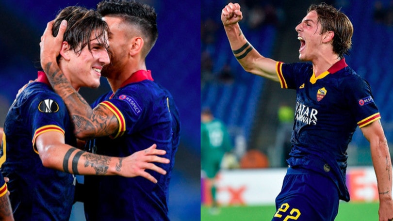 Roma, poker al Basaksehir: Zaniolo protagonista con assist e gol