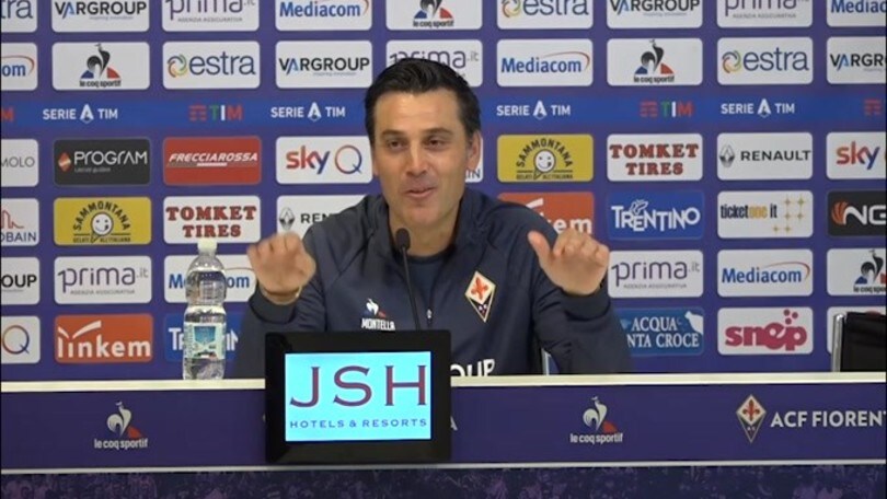 Montella: "Ho rischiato tatticamente con la Juve"
