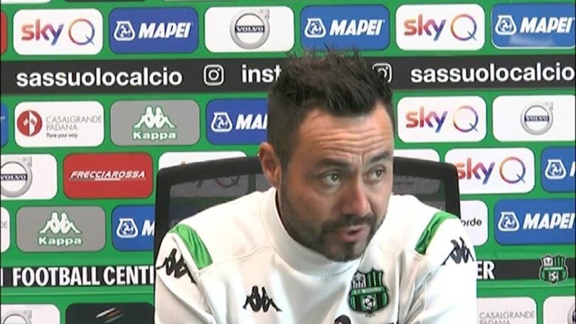 De Zerbi: "Non dobbiamo essere condizionati dalla sconfitta con la Roma"