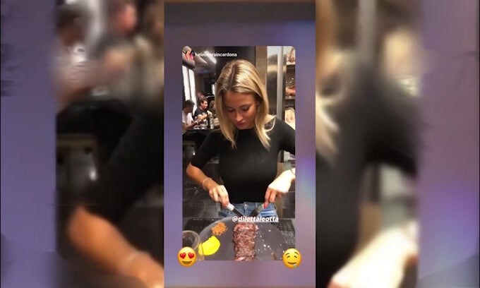Diletta Leotta non ha paura della dieta...