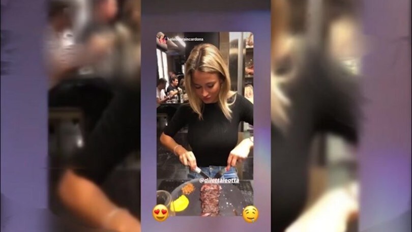 Diletta Leotta non ha paura della dieta...