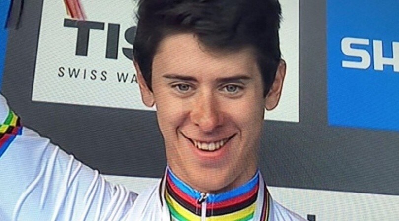 Tiberi campione del mondo nella crono jr