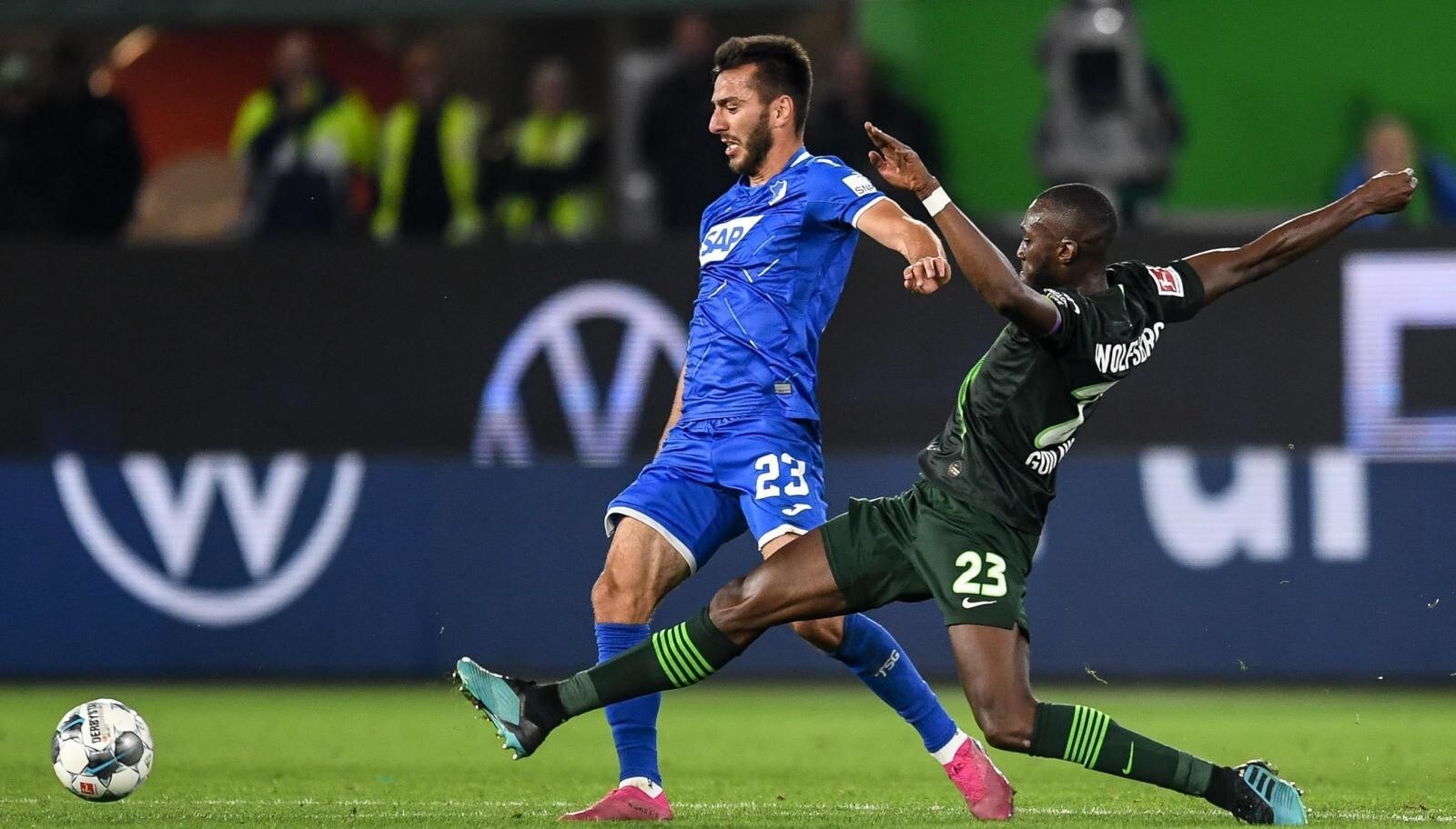 Bundesliga, Wolfsburg-Hoffenheim 1-1 nel posticipo del lunedì