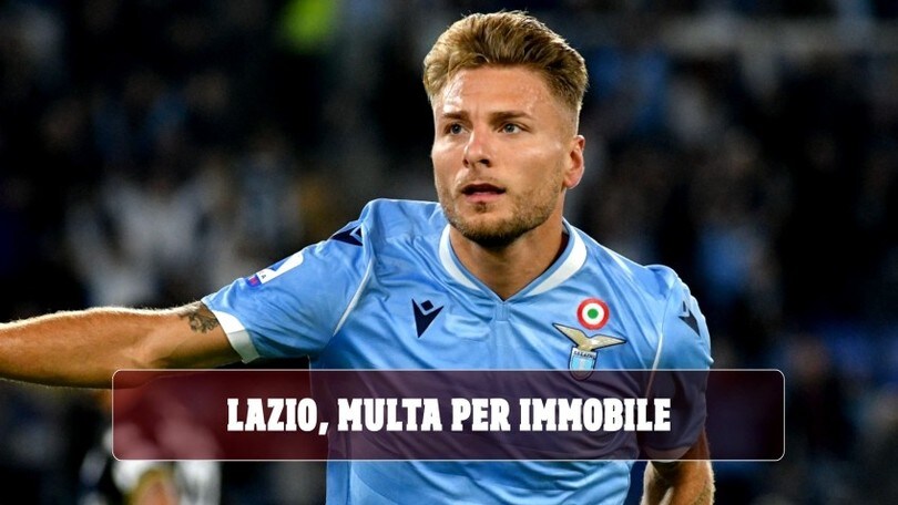 Lazio, multa per Immobile