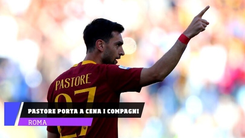 Roma, Pastore porta a cena i compagni
