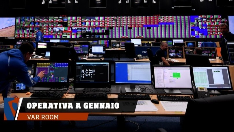 Serie A, VAR Room operativa da gennaio