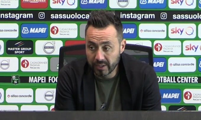 De Zerbi: "Non dobbiamo fare danni con gli infortuni"